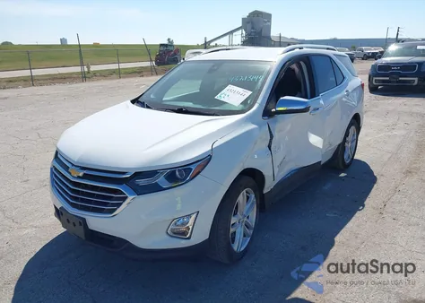 2020 Chevrolet Equinox Fwd Premier 2.0L Turbo из США, поврежденный, VIN 3GNAXPEX5LS528331